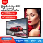 Restaurant/Shopping Mall Use Digital Menu Screen LCD Digital Signage Board Wall Mounting Advertising Display