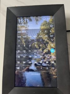 Smart Wi-Fi Digital Calendar (Black) 10-inch 1280x800 Screen Beautiful Digital Frame Google Apple Office Equipment - Image 8