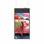 32/43/55 Inch sunlight Readable Double Sided 4k Totem Self Payment Order Kiosk Android Touch Screen Lcd Digital Menu Board Restaurant