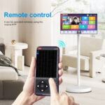 Wireless Smart Portable Android Monitor 9H Battery Life 120Hz Refresh Rate Stand 12V Power Touch LCD Display - Image 5