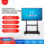 Windows Android Multi Media Smart White Board Lcd 4K Tablet Interactive Digital Intelligent Whiteboard ALL-in-One Conference and Teaching Display