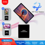Rotating Touch Screen Kiosk Landscape Portrait Interactive LCD Advertising Display Digital Advertising Players - Image 2