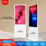 OEM/ODM LCD Digital Signage Media Player Indoor Android Interactive Screen Advertising Floor Stand Self-Service Business Animation