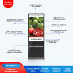 Floor standing Touch All-in-One Advertising Display - Image 2
