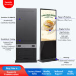 Floor standing Touch All-in-One Advertising Display - Image 3